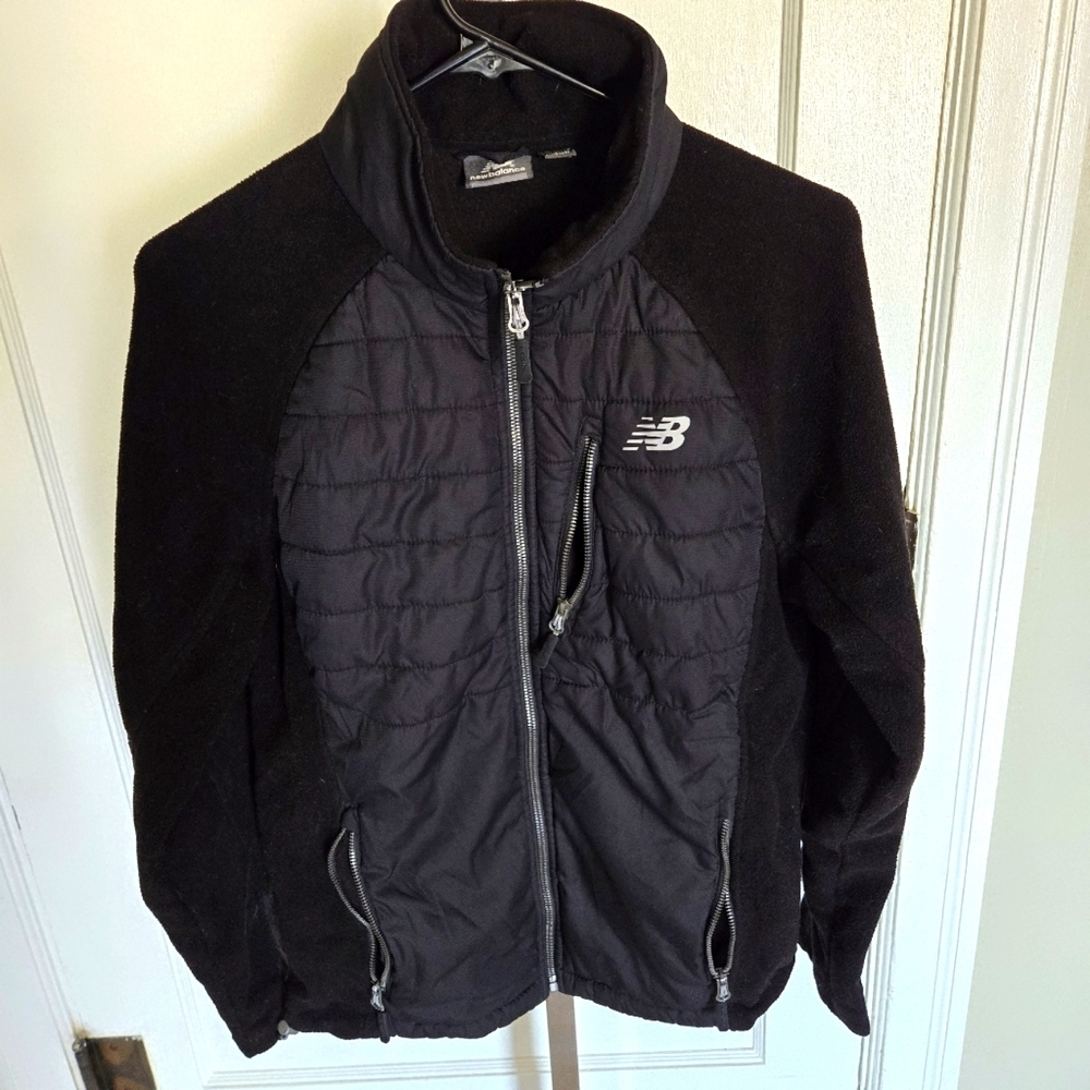 Men New Balance Jacket sz Small Black